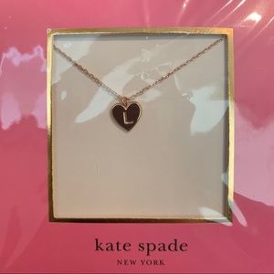 Kate Spade L Initial Pendant Necklace